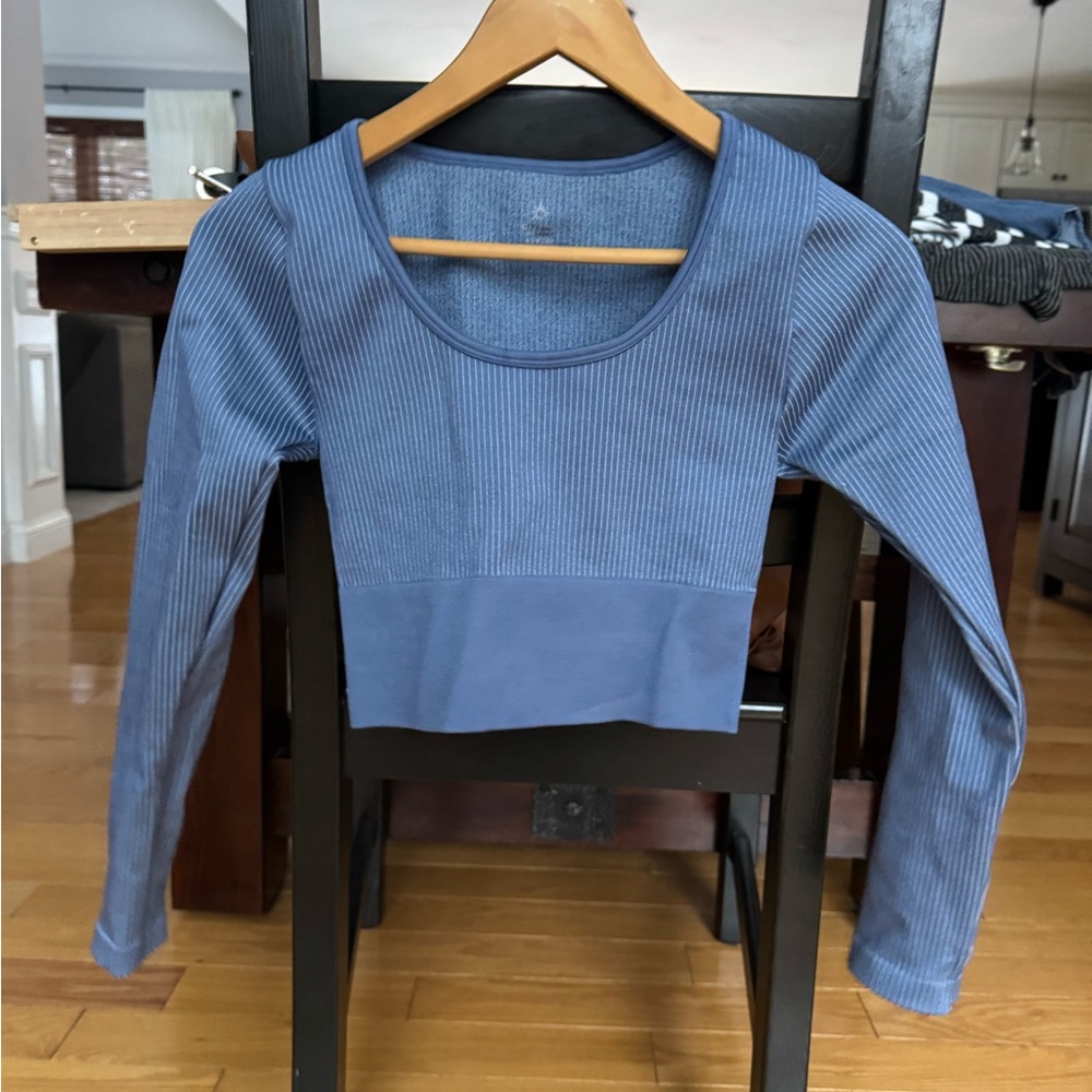 Aerie OFFLINE Long Sleeve Ribbed Women's Top